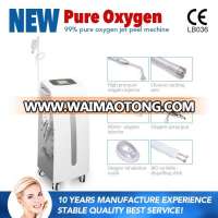 Water oxygen jet 99% pure oxygen jet peel machine for skin rejuvenation